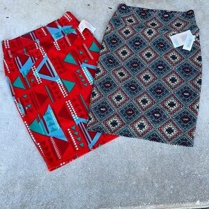 LuLaRoe (2) Cassie Skirts